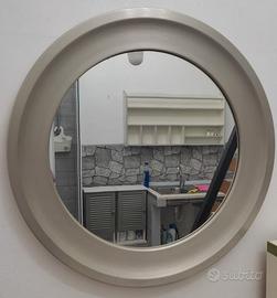 Specchio rotondo modernariato vintage