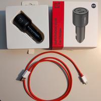 Caricatore Oneplus da auto 80w SuperVooc