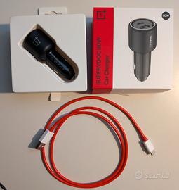 Caricatore Oneplus da auto 80w SuperVooc
