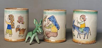 CAS Vietri – Antico Set 3 tazze in ceramica