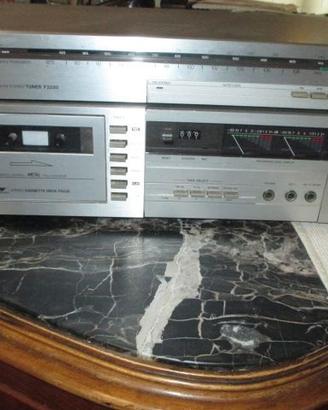 Registrat. e equalizzat. di stereo Philips anni 80