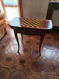Tavolo da gioco Intarsiato Venezia Luigi XV
