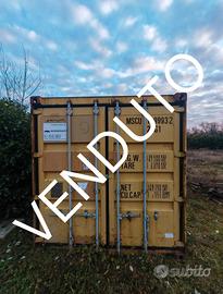 container da 20’ – usato – colore giallo