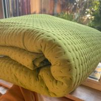 8 lenzuola + coperta imbottita double face