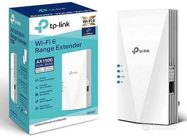 TP-Link RE500X Ripetitore Wi-Fi 6 AX1500Mbps, Dual