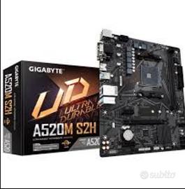 Scheda madre Gigabyte A520 MS2H am4