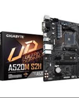 Scheda madre Gigabyte A520 MS2H am4