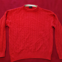 Maglione con trecce per uomo - Made in Italy