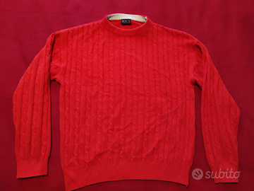 Maglione con trecce per uomo - Made in Italy