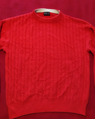 Maglione con trecce per uomo - Made in Italy