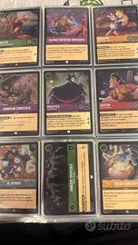 Lotto carte Disney Lorcana
