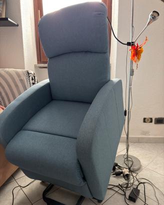 Poltrona relax elettrica alzapersona