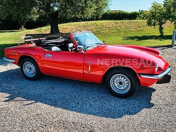 STUPENDA Triumph Spitfire 1300 Rosso Interni Neri 