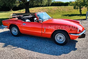 STUPENDA Triumph Spitfire 1300 Rosso Interni Neri 