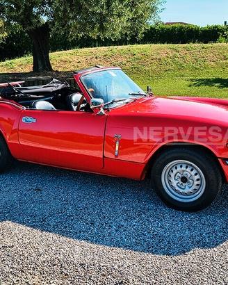 STUPENDA Triumph Spitfire 1300 Rosso Interni Neri 