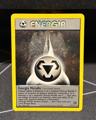 Energia Metallo Neo Genesis IT 19/111 Pokémon