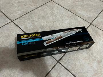 Piastra per capelli con scatola