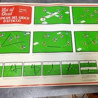 set 10 poster vintage COCA COLA - gioco del calcio