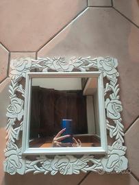 specchio shabby 