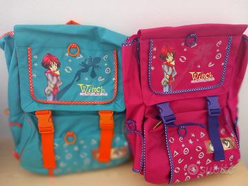 Zaino scuola estensibile Witch fucsia