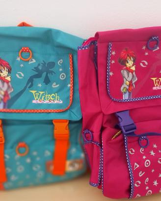 Zaino scuola estensibile Witch fucsia