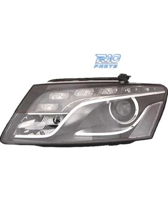 FANALE SINISTRO XENO AUDI Q5 08-12 LED FONDO NERO