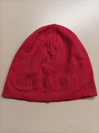 ARMANI BERRETTO ORIGINALE - Taglia: S - Lampone