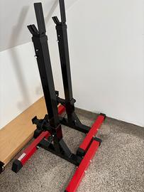 Kit Sidea squat rack, pesi, bilancere