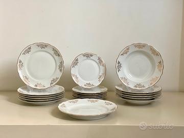 Servizio piatti Richard Ginori vintage porcellana