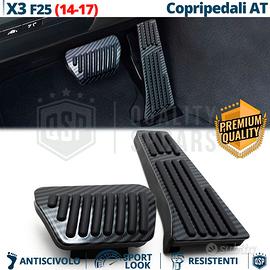 COPRIPEDALI per BMW X3 F25 Pedaliere CARBONIO