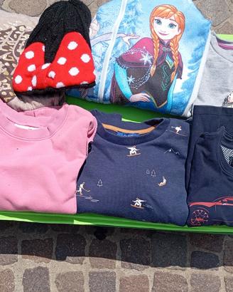 lotto abbigliamento bimba