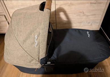 Navicella Nuna Triv + cuscino antireflusso e mater