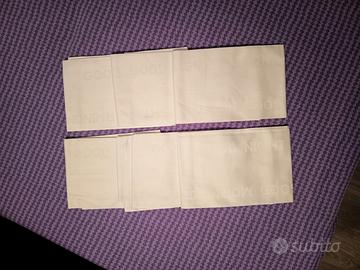Set 6 asciugamani cotone 