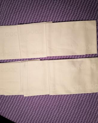 Set 6 asciugamani cotone 