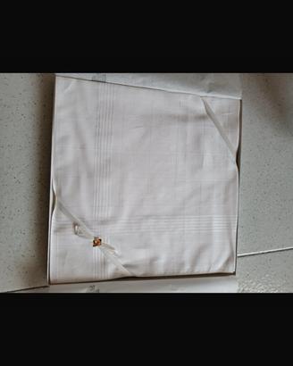 Fazzoletti 100% cotone pettinato bianchi