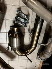 Scarico completo per audi a4 b9 2.0tdi