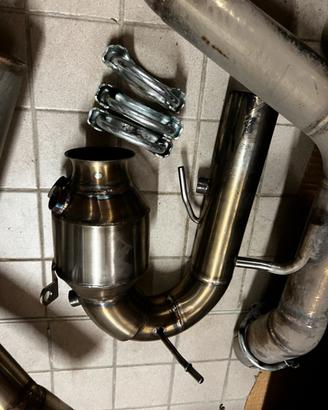 Scarico completo per audi a4 b9 2.0tdi