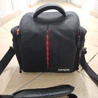 borsa tracolla per fotocamera reflex