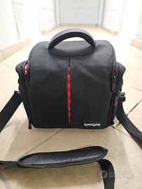 borsa tracolla per fotocamera reflex