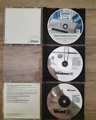 Cd ROM Software Microsoft Windows 98, Word 96
