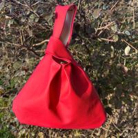 borsa nodo giapponese in ecopelle