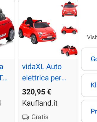 macchina fiat 500 elettrica 