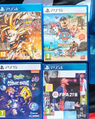 giochi PlayStation 4 e 5 