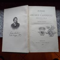 Poesie del carducci 1850-1900, ed.zanichelli 1908
