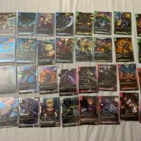 Lotto 32 carte R (complete) Gundam Newtype rising