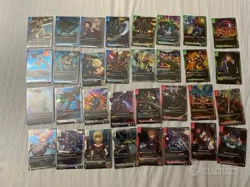 Lotto 32 carte R (complete) Gundam Newtype rising