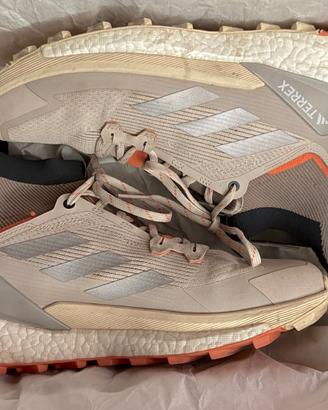 Scarponcino Adidas Terrex Uomo 44 Beige Arancione