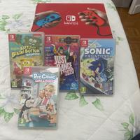 Nintendo switch con giochi