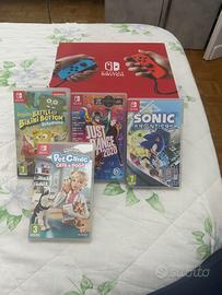 Nintendo switch con giochi