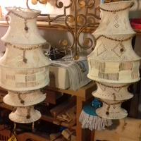 Lampade indiane in cotone